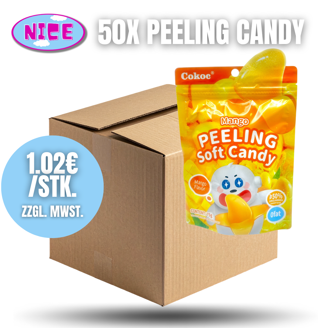 Peeling Candy 50 Stück Karton